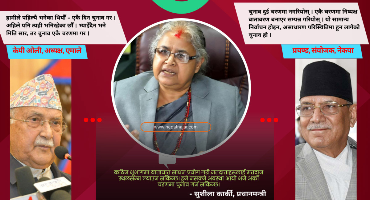 दुई चरणको चुनाव प्रसंगले किन झस्किए ठूला दल ?